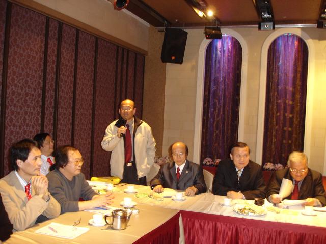 全聯會李錦炯常務理事也到場參與本次的理監事會議