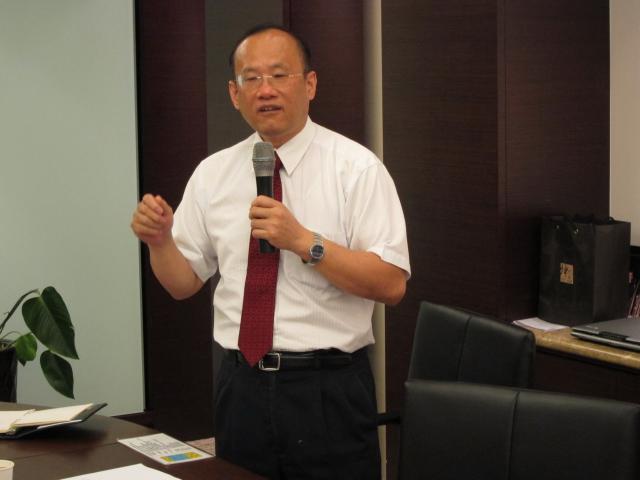 中華民國藥師公會李錦炯常務理事也出席本次理監事會議