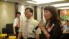 成果驗收：鄭雪理事長與洪忠義顧問合唱 - 歌曲「妳是我的溫泉」